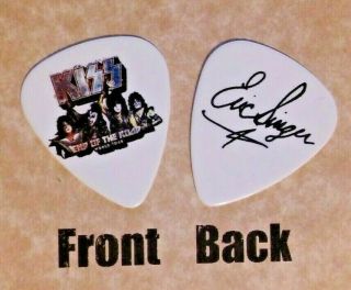 Kiss Band End Of The Road Tour Logo Eric Singer Signature Guitar Pick