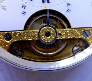 A very good Silver HEBDOMAS 8 Day Pocket Watch 1913 3
