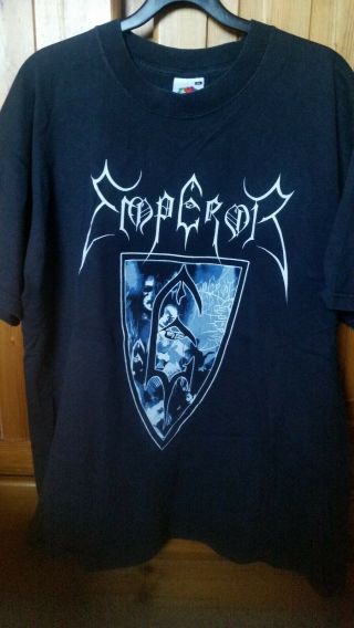 Emperor - Emperial Live Ceremony Xl T - Shirt Satyricon Immortal Black Metal Mayhem