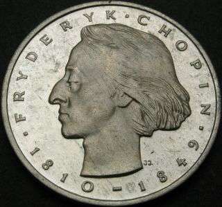 Poland 50 Zlotych 1972 Proof - Silver - Frederic Chopin - 3151 ¤