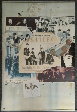 The Beatles Anthology 1 1995 Promo Poster