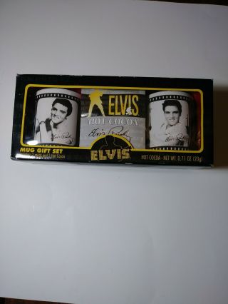 Elvis Presley Coffee Mugs 2 Cups Hot Cocoa Set