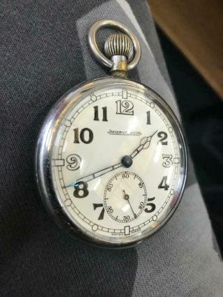Vintage Jaeger Le Coultre Pocket Watch