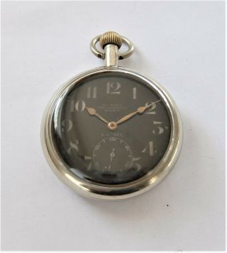 Wwi Military Royal Flying Corps Mk5 Invicta 15 Jewelled Pocket Watch