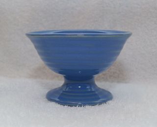 Vintage Bauer Pottery Ringware Ring Egg Cup Delph Blue