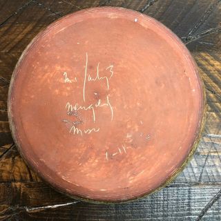 Vintage McCarty Pottery Studio Merigold Mississippi Signed 8 