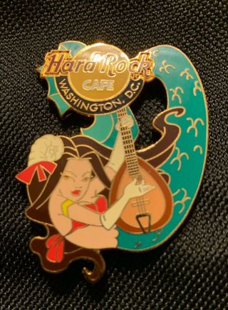 Hard Rock Cafe Washington Dc Mermaid Pin