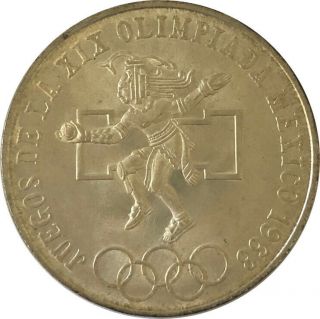 1968 25 Pesos Mexico Olympic Commemorative Release