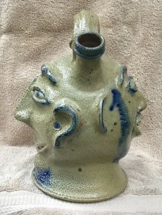 Clint Alderman - Billy Hussey double face jug.  Limited edition 26 of 50 2