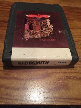Aerosmith/ Toys In The Attic 1975 Cbs Records 8 Track Tape