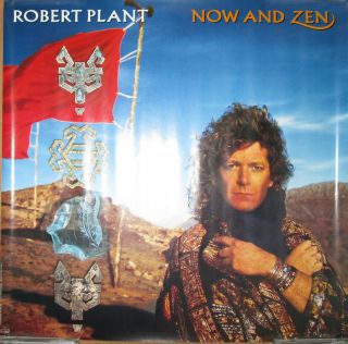 Robert Plant Now And Zen Promotional Poster,  1988,  24x24,  Ex,  Led Zeppelin