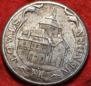 1920 Germany Menden Notgeld 10 Pfennig Foreign Coin