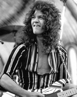 1978 Eddie Van Halen - Live 8x10 Photo - Guitar - 2