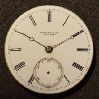 Tiffany & Co Pocket Watch Movement By Patek Phillipe For Repair