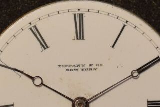 Tiffany & Co Pocket Watch Movement By Patek Phillipe For Repair 2