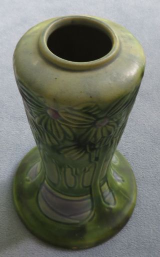 Roseville Pottery Arts & Crafts Large 10 inch Vista or Forest Vase 2
