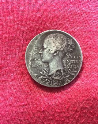 1837 Queen Victoria Silver Double Headed Coin