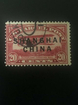 Stamps Us Parcel Post Postage 1913 Shanghai China Pr.  $$$$ €