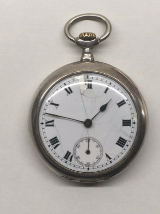 Antique 1900s Omega Grand Prix Paris Fob Pocket Watch 35mm