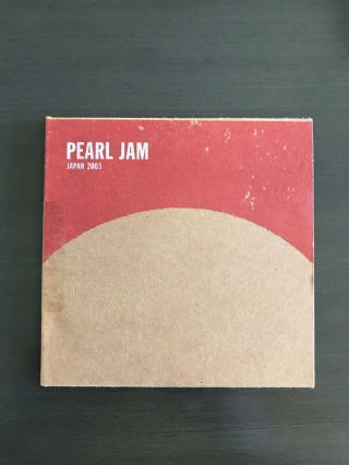 Rare Pearl Jam Yokohama Japan 2003 Riot Act Tour Bootleg Oop