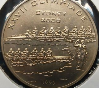 1999 Benin 200 Francs Uncirculated Coin Sydney Olympics