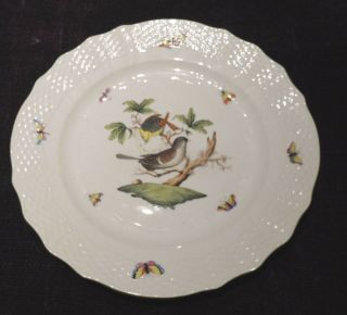 Herend Rothschild Bird - Eight 7 Piece Place Settings - Origional Owner Not 3