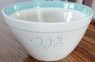 Century Service Corp Alliance Oh Turquoise Scroll Cereal Bowl Only One On Ebay