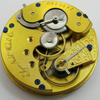 Pocket Watch Elgin Convertible Model 16s Movement 15 Jewels.  Hc,  Ls