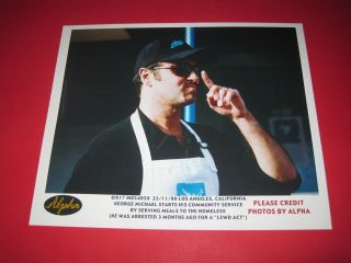 George Michael Wham 10x8 Inch Promo Press Photo