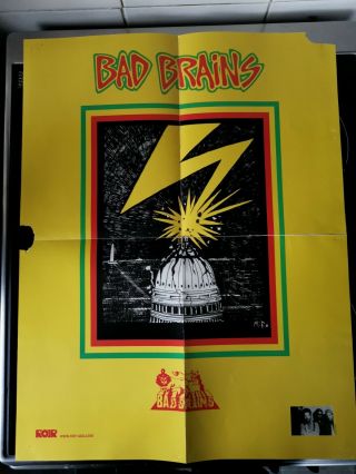 Bad Brains S/t Roir Promo Poster