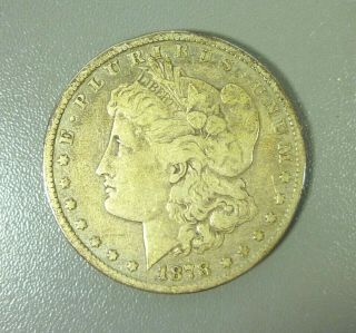 1878 Cc Morgan Dollar Carson City Silver $1 Fine