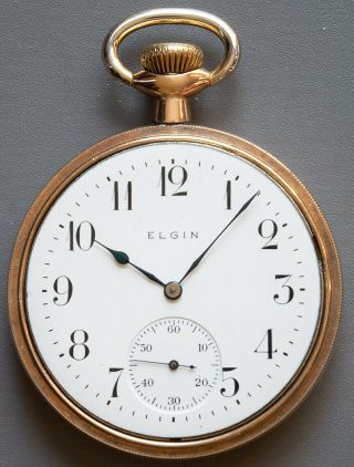 Elgin 16 Size Grade 313 Pocket Watch 8325 2