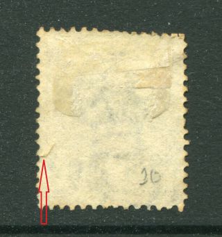 1877 China Hong Kong GB QV 16c on 18c Lilac Stamp 2
