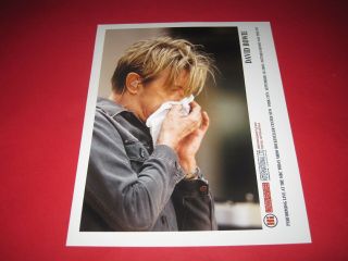 David Bowie 10x8 Inch Promo Press Photo