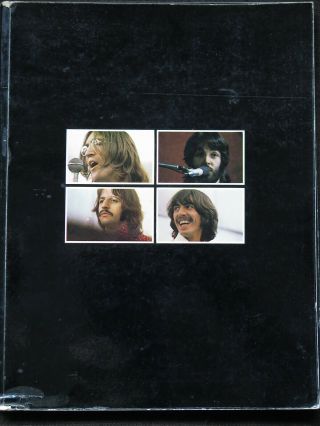 The Beatles " Get Back " Colour Photos 1969 Uk Paperback