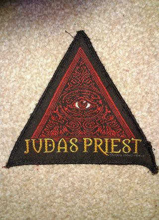 Judas Priest Patch,  Vintage,  Collectable,  Slayer,  Metallica,  Iron Maiden,