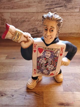 Paul Cardew King Of Hearts Teapot Collector 