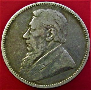 Silver Coin South Africa 1 Shilling 1894