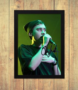 Olly Alexander Years And Years V1 Signed Autograph Poster Print A4 A5 Frame