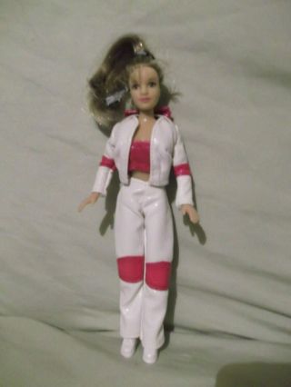 6in Britney Spears Doll Live In Concert Complete White & Pink Outfit Inc Shoes