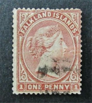 Nystamps British Falkland Islands Stamp 1 $500