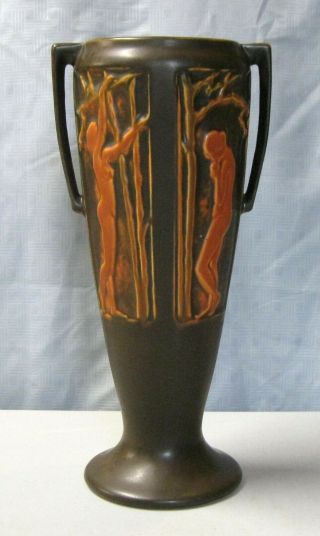 Roseville Rosecraft Panel Vase 298 - 11