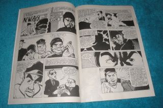 N.  W.  A.  /Ice Cube COMIC BOOK/Revolutionary Rock N Roll Comics 40/1991/NWA/Eazy - E 3