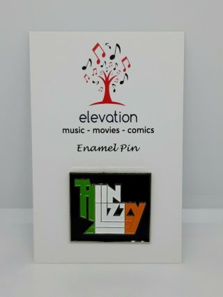 Thin Lizzy - Irish Flag Logo - Enamel Pin