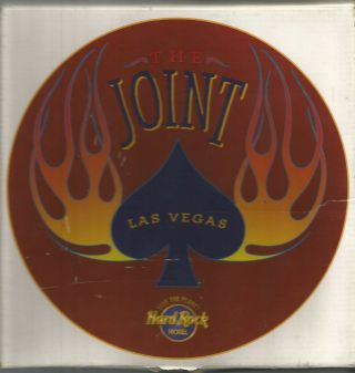 THE JOINT - LAS VEGAS - HARD ROCK HOTEL - 1995 LIM.  ED - COLLECTORS PLATE IN ORIG BOX 3