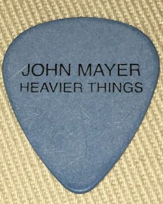 John Mayer Heavier Things Guitar Pick