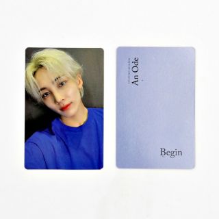 [seventeen] An Ode 독 : Fear Official Photocard / Begin Ver.  A - 1.  Jeonghan