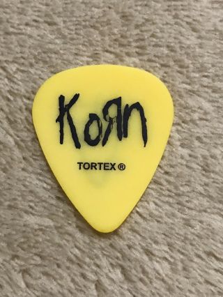 Korn “brian ‘head’ Welch” 2003 Tour Guitar Pick