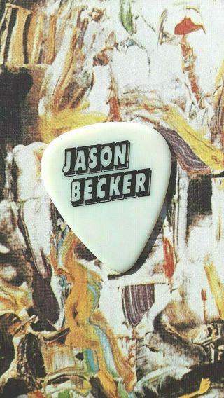 Jason Becker White Guitar Pick