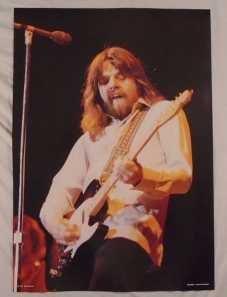 Bob Seger Early 1980s Poster Rock On Holland
